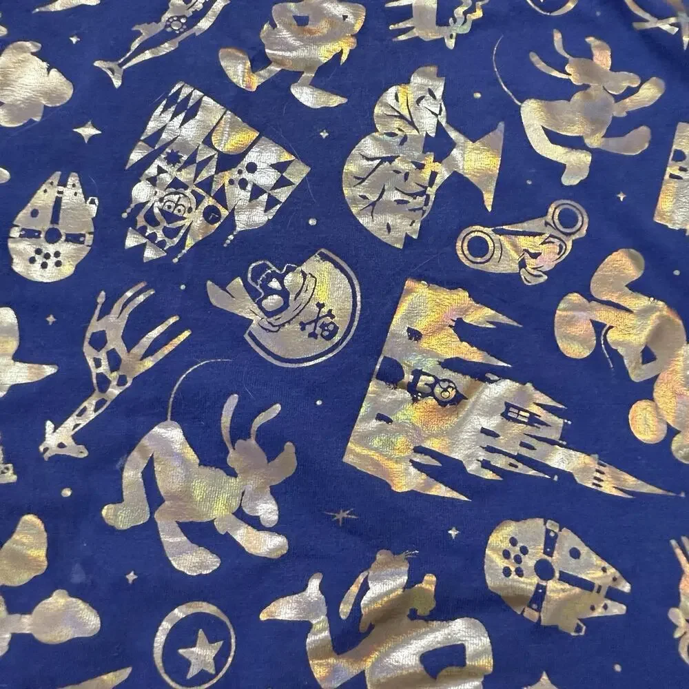 Walt Disney World Shimmer Tank Top Girls 7 50th Anniversary Resort Vacation